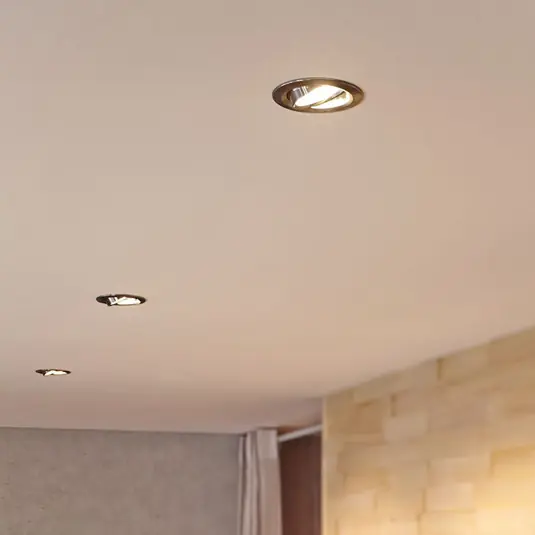 Paulmann Coin Slim LED beép. króm szabály. 3db Újdonság