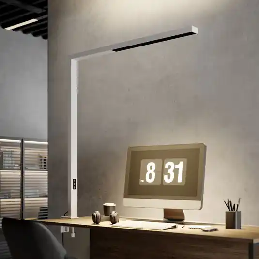 Arcchio LED irodai lámpatest Jolinda, fehér, fém, fényerőszabályzóval Legjobb ár