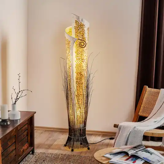 Gyors szállítás YUNI Egzotikus állólámpa 150 cm