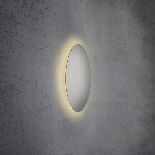 Expressz szállítás Escale Blade LED fali lámpa, ezüst matt, Ø 44 cm