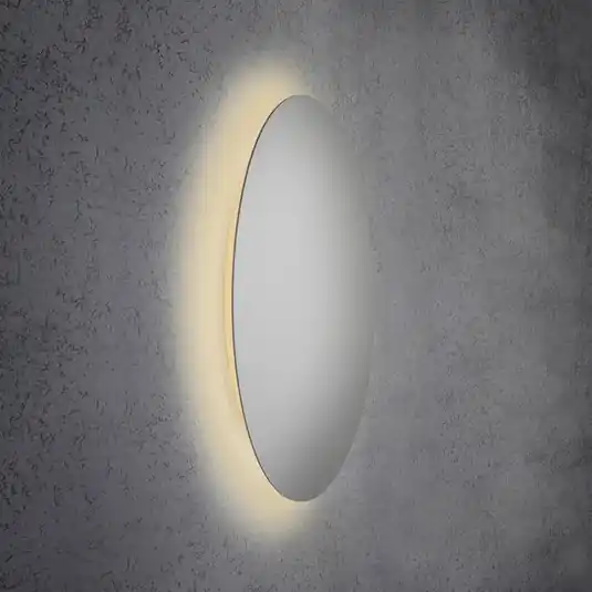 Ne maradj le Escale Blade LED fali lámpa, ezüst matt, Ø 79 cm