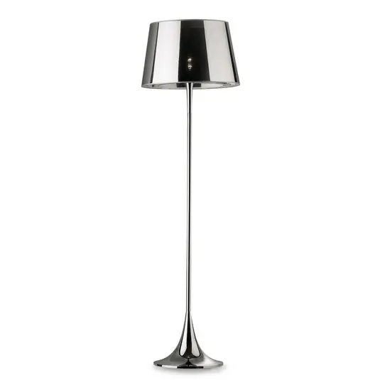 Állólámpa London Cromo magasság 174 cm króm/tiszta Vásárlói kedvenc