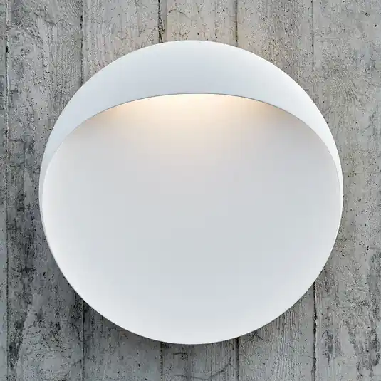 Kihagyhatatlan ajánlat Louis Poulsen Flindt LED-es fali lámpa, fehér, 2700 K, Ø 20 cm