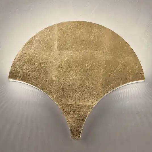 Akciós ár LED fali lámpa Palm, arany