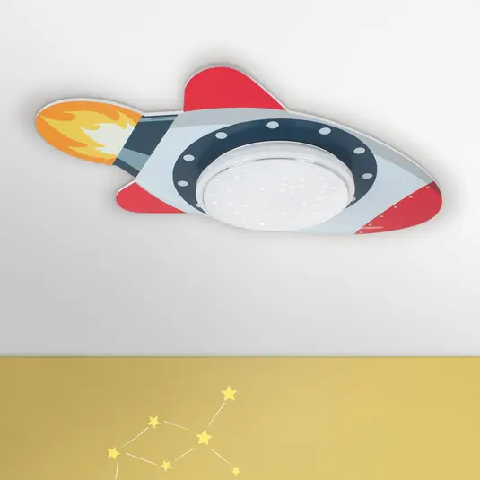 Vedd meg most Starlight rakéta LED mennyezeti lámpa