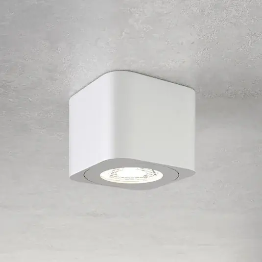 Csak ma Palmi szögletes LED downlight fehér színben