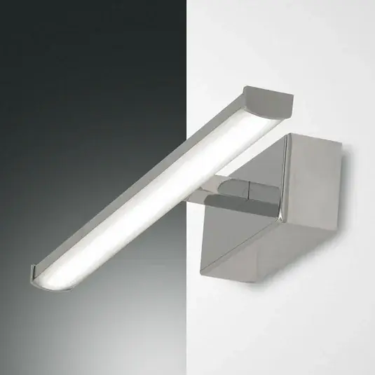 LED fali lámpa Nala, króm, szélesség 30 cm Alacsony ár