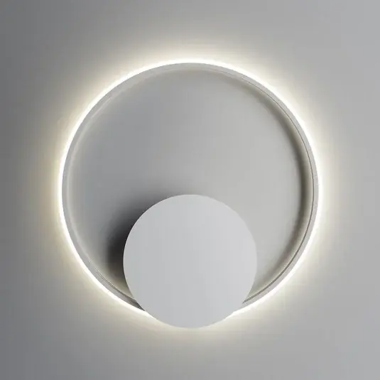 Fabbian Olympic LED fali lámpa 3000K Ø60cm fehér Expressz szállítás