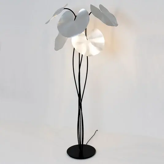 Állólámpa Controversia LED-del, ernyő ezüst Árengedmény