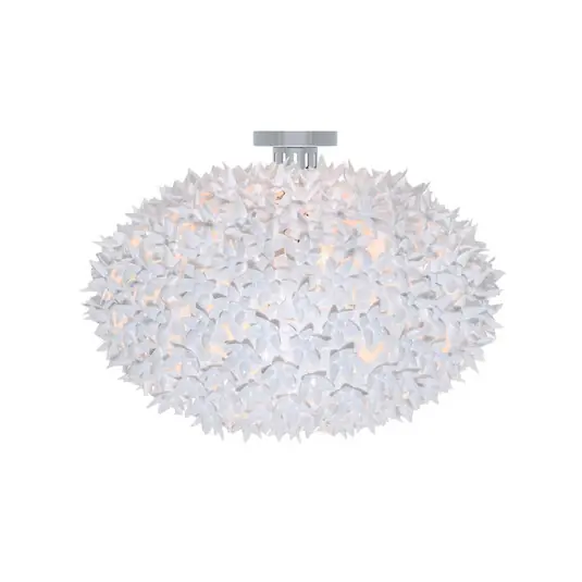 Biztonságos fizetés Kartell Bloom C1 LED mennyezeti lámpa, G9, fehér