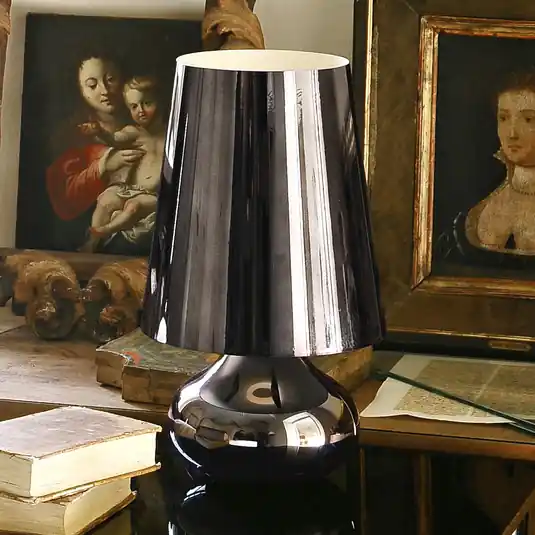 Kartell Cindy LED asztali l., platina metálfényű Olcsó