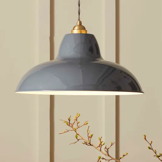 Anglepoise függő világítás Original 1227 Brass Midi Wide, szürke Ajánlat