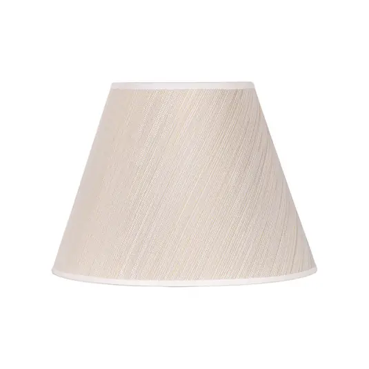 Olcsóbb Sofia lámpabúra, magasság 21 cm, fehér/arany csíkos