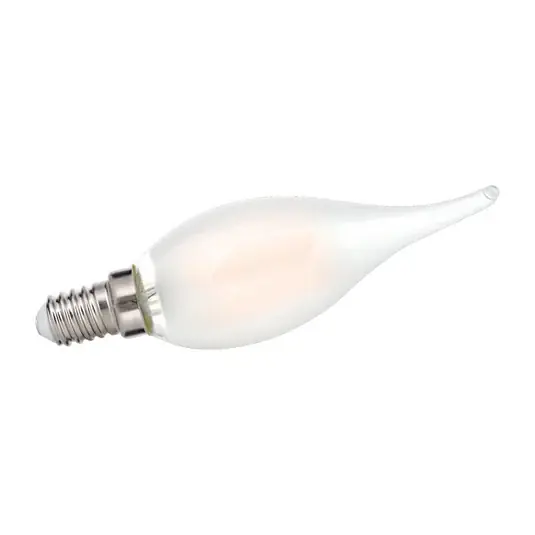 Szuper akció LED gyertya E14 4,5W szélfújta 2700K matt dimm.