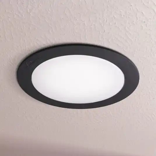 Expressz kézbesítés LED-es downlight Teresa 160, GX53, CCT, 3W, fekete