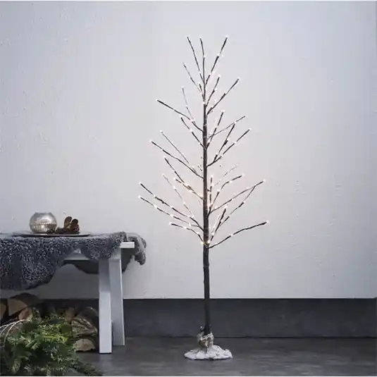 Árengedmény LED dekoratív fa Tobby Tree IP44 barna magasság 120cm