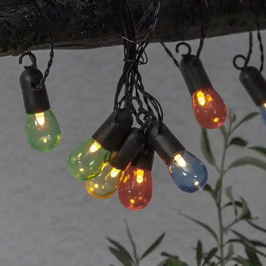 Csak ma Small Hooky LED fényfüzér, színes