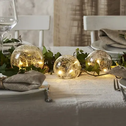 Korlátozott ajánlat Triss LED deco lámpa üvegből, átlátszó