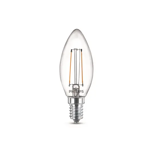 Philips LED gyertya izzószál E14 2W 2 700 K 2db Akció