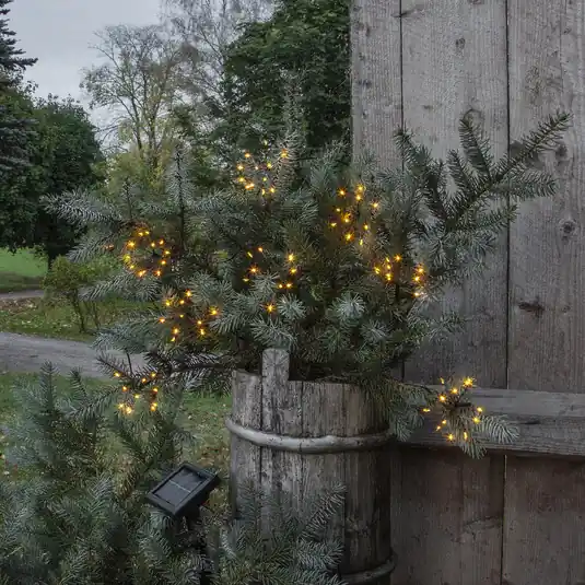 Firework LED napelemes fényfüzér Expressz kézbesítés