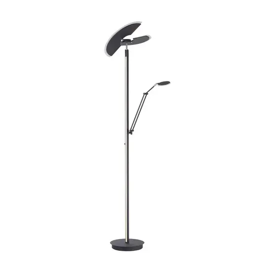 PURE Mutil LED álló világítás, grafit, olvasólámpa, CCT Expressz kézbesítés
