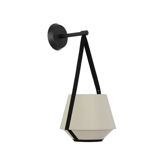 Prémium Forestier Carrie XS fali lámpa, olajzöld