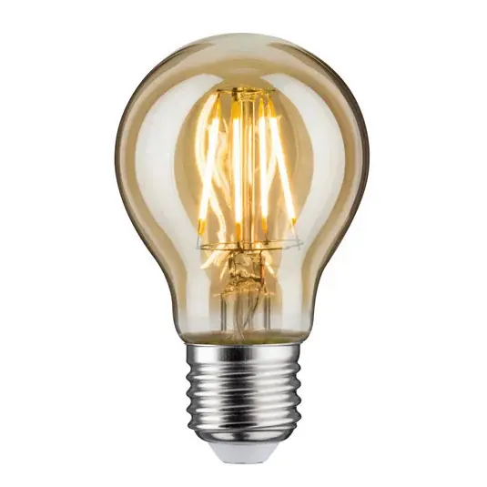 LED lámpa E27 6,5W 2500K arany Végkiárusítás