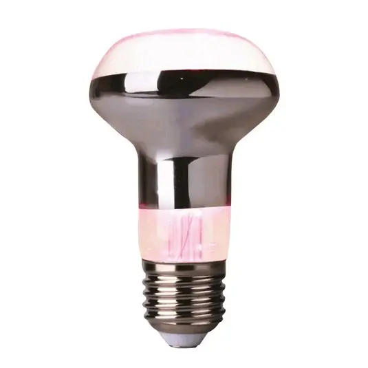 Végkiárusítás LED növényi reflektor E27 R63 4W, 60°-ban sugárzó