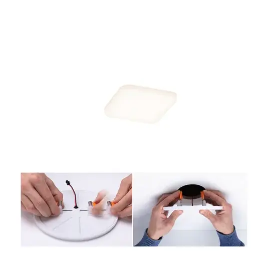 Bestseller Paulmann LED pan. Veluna 3000K 7,5 cm szög. 7,5 cm