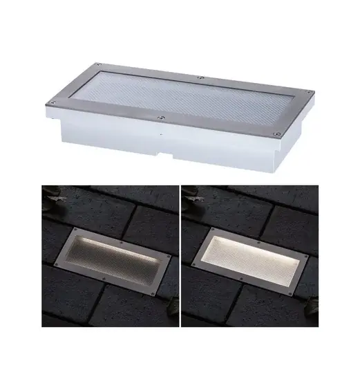 Rendeld meg most Paulmann Brick LED padlóba süllyesztett spotlámpá, 10x20cm