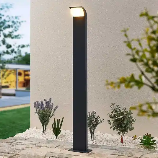 Lucande LED-es útvilágítás Tinna, 100 cm, antracit, IP65 Különleges ajánlat