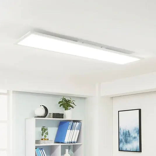 Arcchio Lysander LED panel, CCT, 119cm, 55W, fehér Alacsony ár