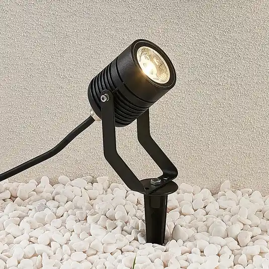 LED kültéri spot Maris földtüskével, IP65, fekete Azonnali szállítás