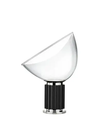 FLOS Taccia small - LED asztali lámpa, fekete Utolsó esély