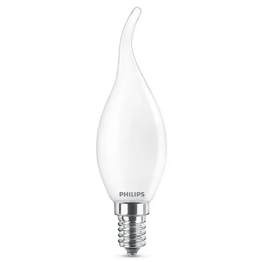 Akció Philips E14 BA35 2,2W LED gyertya lámpa 2700K matt