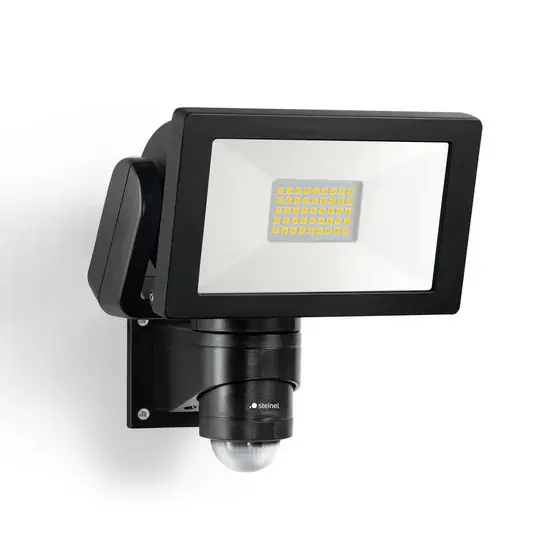 STEINEL LS 300 S érzékelős LED kültéri spotlámpa, fekete, IP44 Vásárlói kedvenc