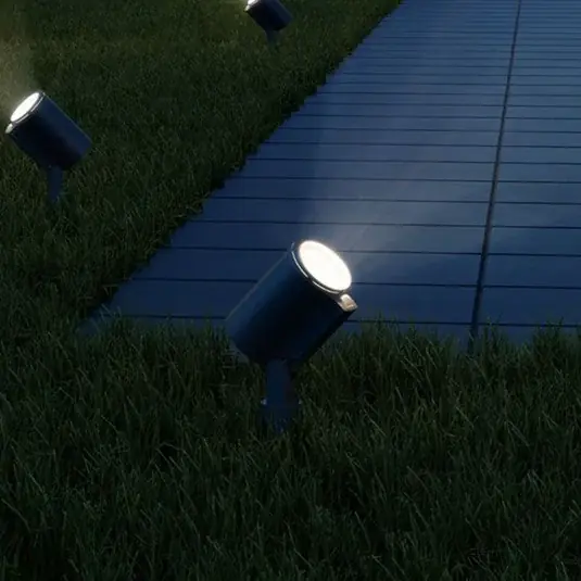 Kihagyhatatlan ajánlat STEINEL SPOT GARDEN földbe szúrható kültéri spotlámpa, antracit, IP44
