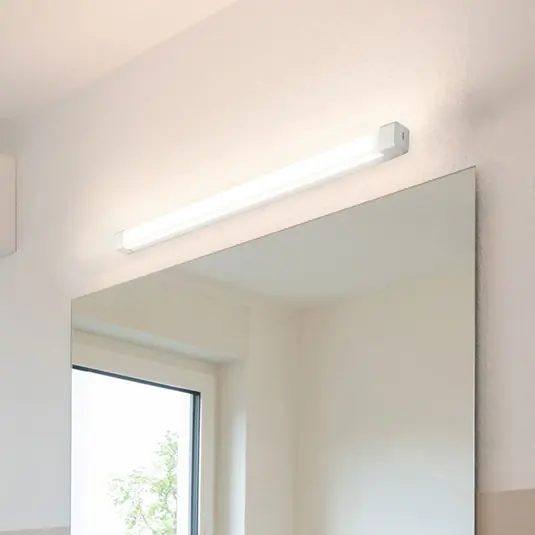 Biztonságos vásárlás RZB Baleva LED fali lámpa IP44 szélesség 60cm 10W