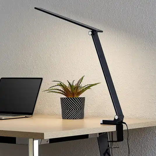 Prios Tamarin LED lámpa, szabályozható, fekete Prémium