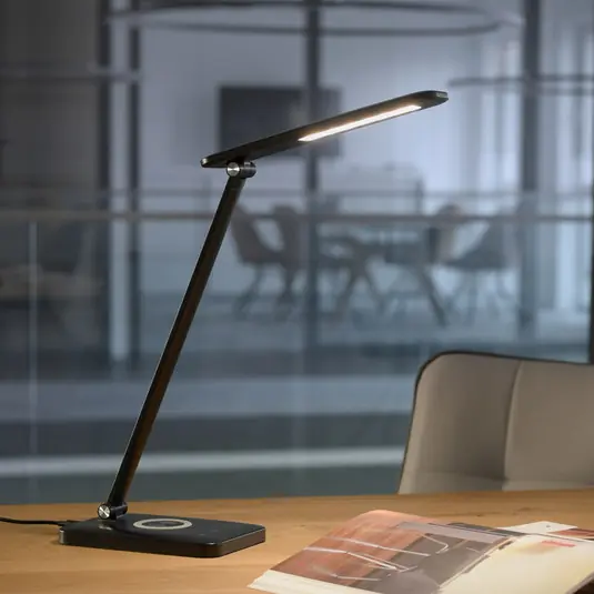 LED asztali lámpa Florentina, fekete Utolsó esély