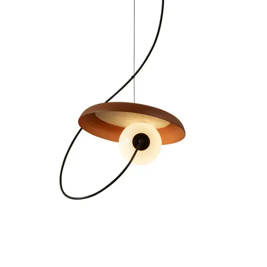 Legjobb ár Milan Wire függőlámpa Ø 24 cm réz metálfényű