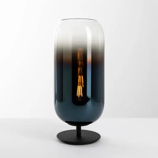 Artemide Gople Mini asztali lámpa, kék/fekete Azonnal elérhető