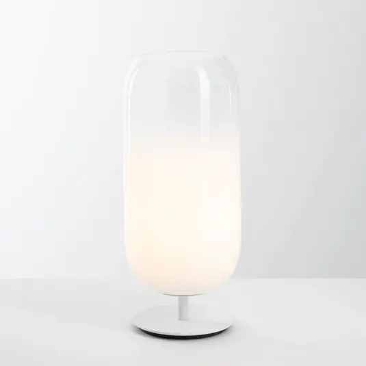 Ajánlat Artemide Gople Mini asztali lámpa, fehér/fehér