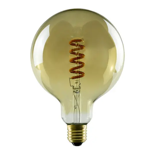 Különleges ajánlat SEGULA LED gömb lámpa E27 6W G125 1 900K arany dim