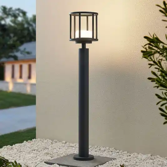 Lucande Berenike fali lámpa, 85 cm, sötétszürke, fém, GX53 Szuper ajánlat