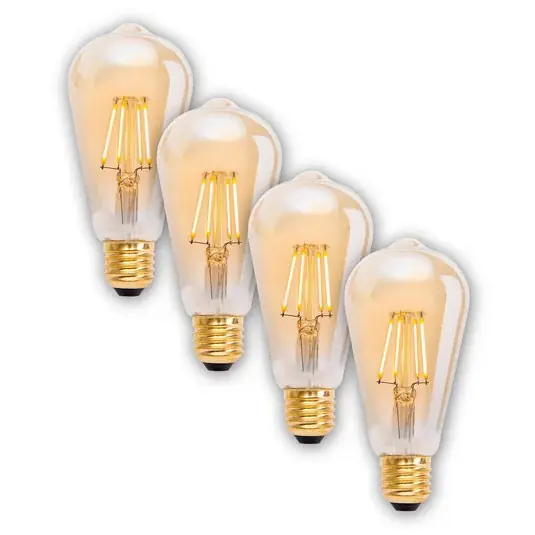 Legjobb ár LED lámpa E27 4W 320lm meleg fehér dimmelhető 4db