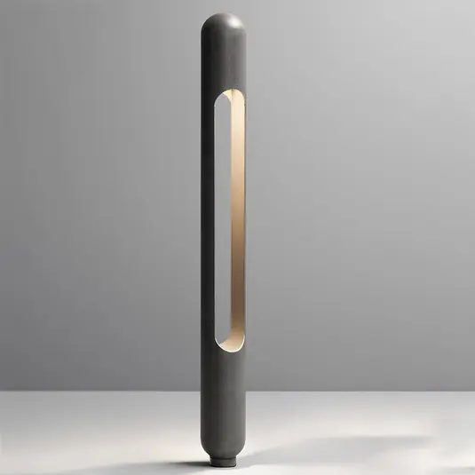 Outlet OLEV Grounding LED ösvény világítás, rozsdamentes acél, fekete