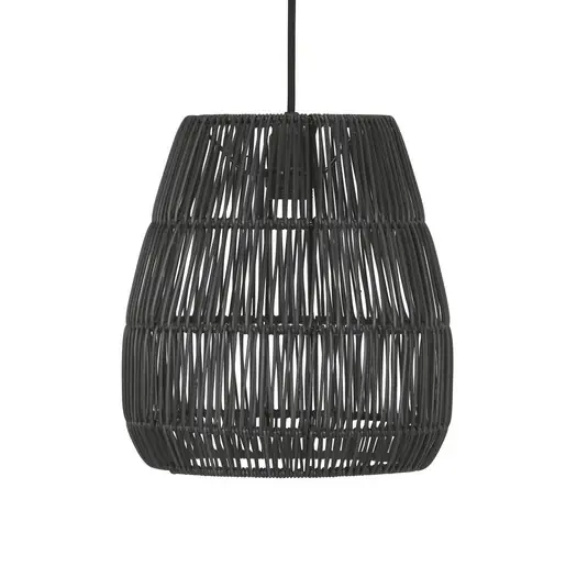 PR Home Saigon kültéri függőlámpa fekete Ø28cm kábel 2.5m Kedvezményes ár