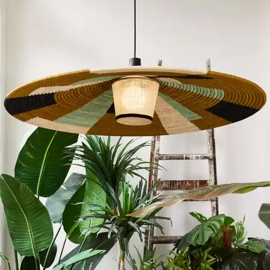 Kedvezményes ár Forestier Parrot függő lámpa XL, zöld