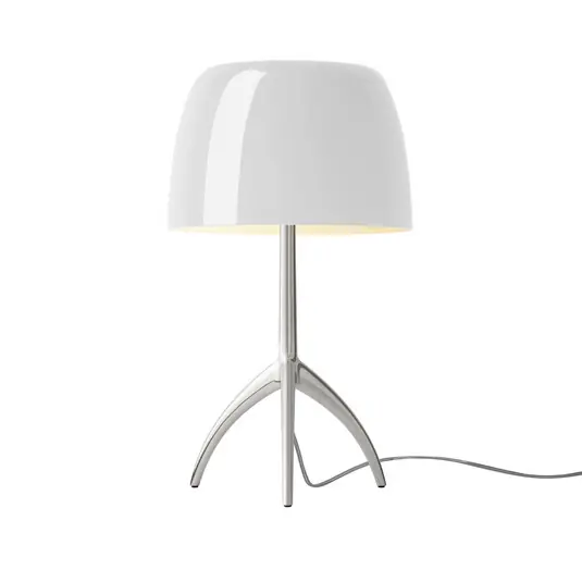 Foscarini Lumiere piccola alumínium/fehér, dimmelhető fényerővel Szezonális akció